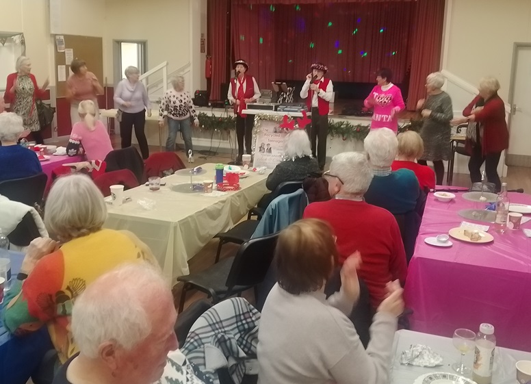 Ladies dancing