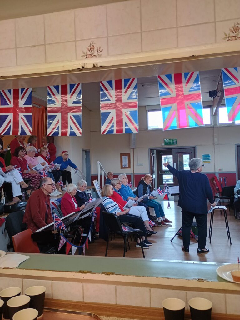 VE Day sing along