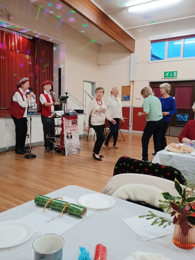 More Christmas dancing