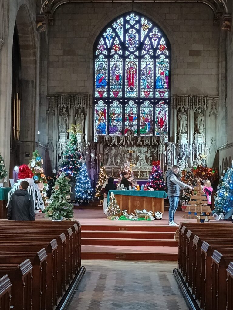 Christmas trees two
