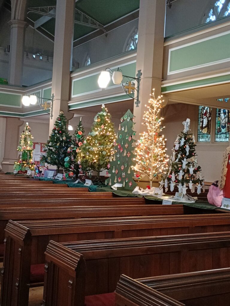 Christmas trees one